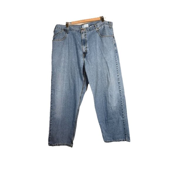 Vintage Levis SilverTab Baggy Jeans Mens 40x30 Blue Denim Y2K 2005 Hip Hop Skate - Picture 1 of 7